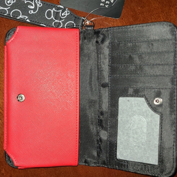 DISNEY MICKEY MOUSE ZIP AROUND ID COMPARTMENTS WALLET - Picture 10 of 14